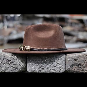 Hat ( fedora / wide brim) hand made
